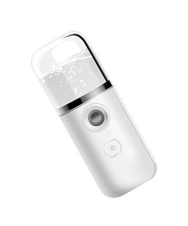 PLAFOPE Hydrating Instrument Sprayer for Skin Care Makeup Mini Sprayer Cool Spa Spray Water Bottle Abs White