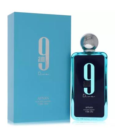 Afnan 9 AM Dive By Afnan Perfumes EDP SPRAY 3.4 Ounce (100ml) Unisex