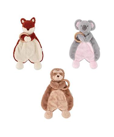 Mud Pie Sloth Woobie with Teether - soft and soothing baby toy - Buy Online on SooperMarket.com