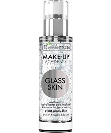 BIELENDA MAKE-UP ACADEMIE GLASS Skin Moisturizing Hydro-Make-up Base Primer with Hyaluronic Acid 30g