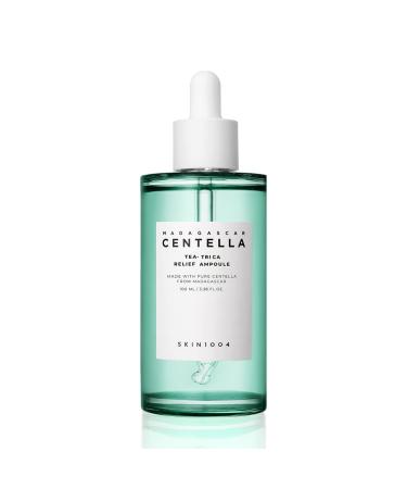 SKIN1004 Tea-Trica Relief Ampoule 3.38 fl. oz  100ml  Soothing Hydration for Sensitive Skin