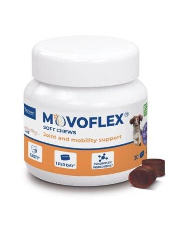 Movoflex Soft Chews |30 pieces |For dogs from 15 kg to 35 kg |Supplementary feed to support joint health |To maintain the joint structures |With hyaluronic acid