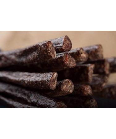 Raging Bull 1kg Biltong and Droewors Combo - 2 x 250g Original Beef Biltong & 2 x 250g Original Beef Droewors - High Protein Snacks - Grass Fed Beef Drowers - Low Carb Keto Snacks - Beef Sticks Original Biltong & Droewors - Buy Online on SooperMarket.com