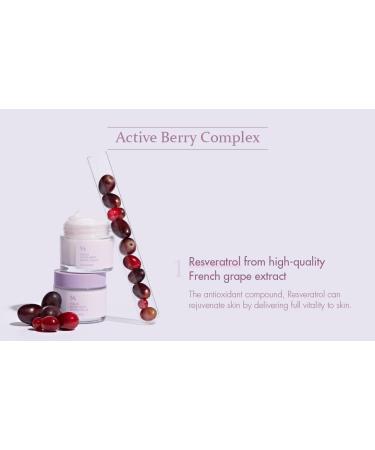 Dr.Ceuracle Vegan Active Berry Lifting Cream | Plump Skin with French Grapes & Resveratrol | Hydrating Anti-Aging Cream for Revived Complexion - Buy Online on SooperMarket.com