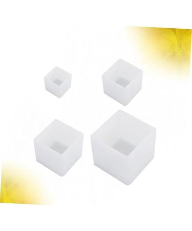 Anneome 4 Pcs Silicone Molds Diy Silicone Mold Resin Pendant Mold Resin Epoxy Mould Ornaments Crystal Epoxy - Buy Online on SooperMarket.com