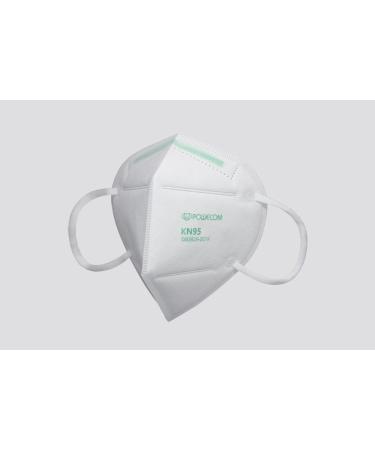 POWECOM KN95 Face Mask for Adults with Filtration  95%, Comfortable Ear Loops and Lightweight Design, 10-Pack