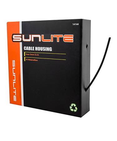 SUNLITE Cable Housing in a Box, SIS, Black 4mm x 30m