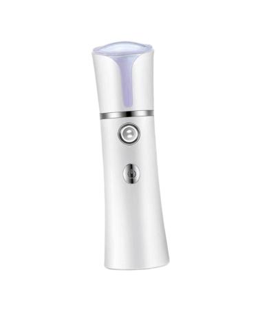 Healeved 1Pc facial sprayer machine portable humidifer white face steamer nano steamer 14.1x4cm