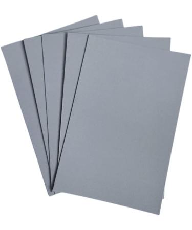 SWR Sanded Grey Pastel Paper 4K | 5 Sheets 21.49X15.4 in | Heavy Sandpaper for Pastels | Art Supplies Craft Paper (FENGGLANG-001) - Buy Online on SooperMarket.com