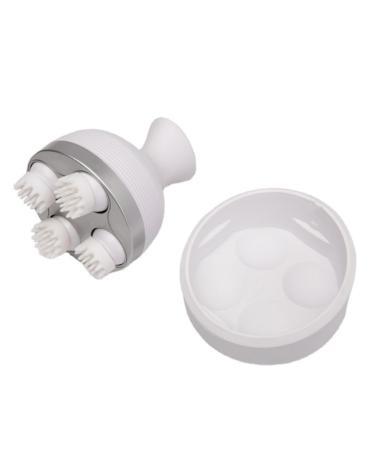 Beavorty Neck Massager 3pcs Head Massager Tool Claws Massaging Abs White Scalp Massager