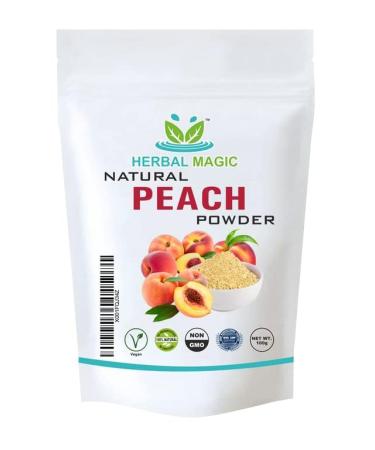 Herbal Magic's Pure & Natural Peach Powder-Rich & Vibrant Smoothies Shakes Juices Baking Cuisines - irresistibly Delicious - for an Active Lifestyle -100g