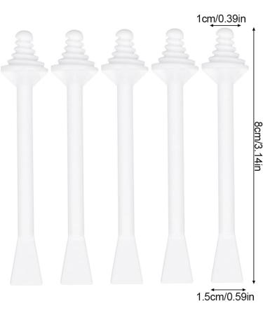 KQNM 50-Piece Nose Wax Chopsticks Dual-Use Nasal Hair Applicators for Clean Nostrils Plastic Wax Sticks for Effective Nose Cleaning - Buy Online on SooperMarket.com