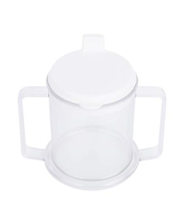 Double Handle Mug Lightweight Water Drinking Cup Spill-proof Sippy Cup for Individuals Who Suffer from Swallowing Disorders