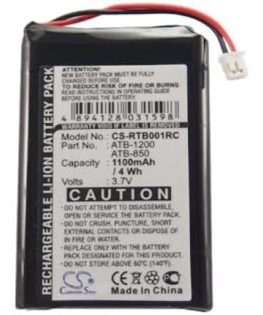 Replacement Battery for RTI T2B T2C T2Cs T3 | ATB-1200 1100mAh 3.7V - International Shipping Available - Buy Online on SooperMarket.com