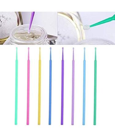 800Pcs Disposable Micro Brushes Applicator Fine Micro Applicator Brushes Microswabs Long-tip Microbrush Applicators for Eyelash Extensions Eye Dental Personal Care (8 Colors) - Buy Online on SooperMarket.com