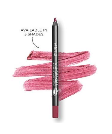 Wunder2 Wunderkiss Plum Gloss Lip Liner Pencil - Long Lasting High Shine - Buy Online on SooperMarket.com