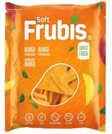 Frubis Tasty Bits Of Crispy Fruit - 15 Pack (Mango)