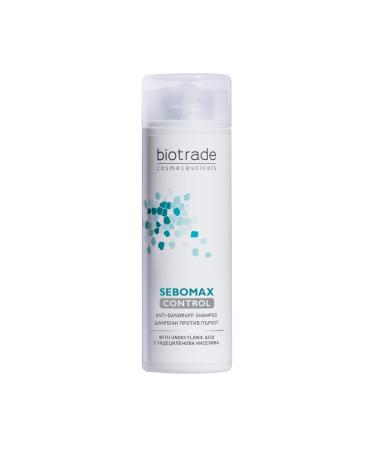 Sebomax Control Anti-Dandruff Shampoo 200 ml Soothes the Irritated Scalp Clears Dandruff Impurities SLS and SLES Free