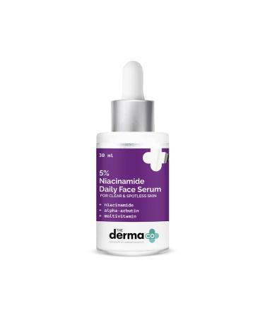 5% Niacinamide Daily Face Serum with Alpha Arbutin & Multivitamin for Clear & Spotless Skin - 30ml