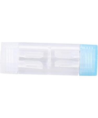 12-Part Transparent Contact Lens Container Box - Travel & Storage Set for Everyday Use | Bulk-Eye Lens Holder - Buy Online on SooperMarket.com