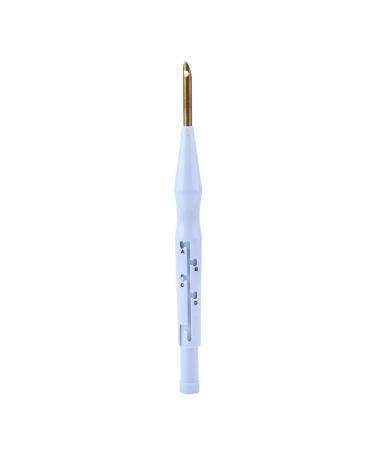 Punch Needle Adjustable Embroidery Punch Needle Pen Tool for Stitching Applique Embellishment