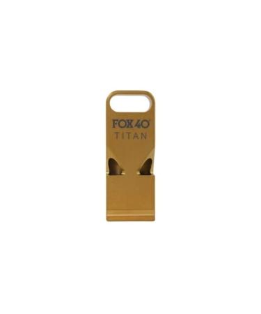 Fox 40 Titan Premium Two-Tone Titanium Pipe Gold
