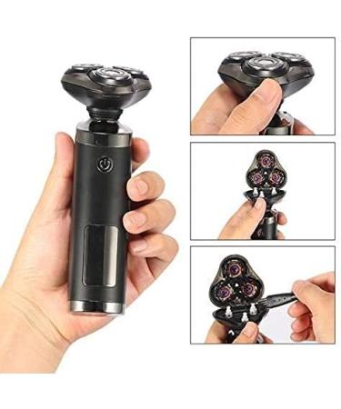Electric Razor for Men - 3 in 1 Wet & Dry Bald Head Shaver | Cordless Rechargeable Grooming Kit with LED Display - Buy Online on SooperMarket.com