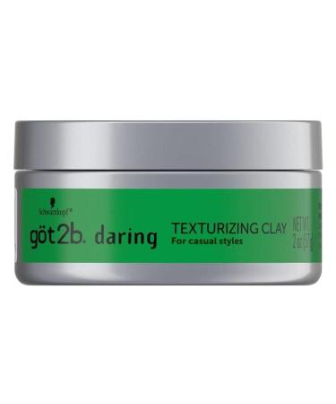 Got 2B Daring Texturizing Clay 2 Ounce (Pack of 2)
