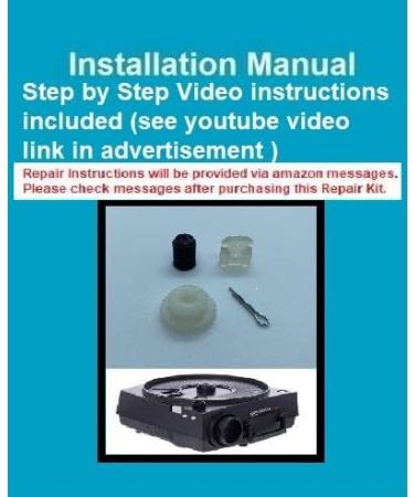 Kodak Carousel Slide Projector Repair Kit with Focus Motor - Non-Advancing Fix - Buy Online on SooperMarket.com