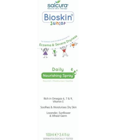 Salcura Natural Skin Therapy Bioskin Junior Daily Nourishing Spray Suitable For Anyone Prone To Eczema Psoriasis & Dermatitis Takes Away Immediate Dryness & Itchiness 100ml 100 ml (Pack of 1) - Buy Online on SooperMarket.com