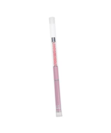 Healeved Nail Art Pen Light Pen Nail Liner Brush Nail Art Design Pen Nail Art Drawing Pens Nail Polish Pens Nail Dotting Pen Nail Art Brush Nail Brush Pink French Nylon Wool 15.5x1cm Pink