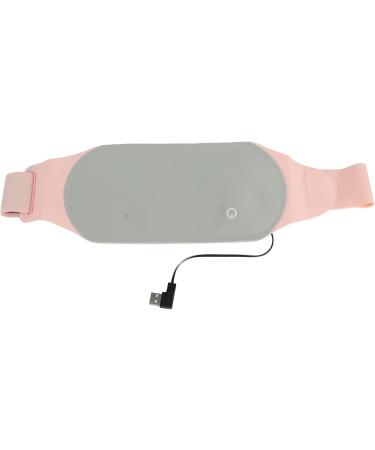 Electrically Heated Waist Belt | Graphene Infrared Heating | 3 Temperature Levels | Abdominal & Uterine Relief | Skin-Friendly Fabric (Gray) - Buy Online on SooperMarket.com