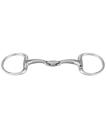 Sprenger SATINOX Pony Eggbutt snaffle 14 mm double jointed - stainless steel 115 mm width