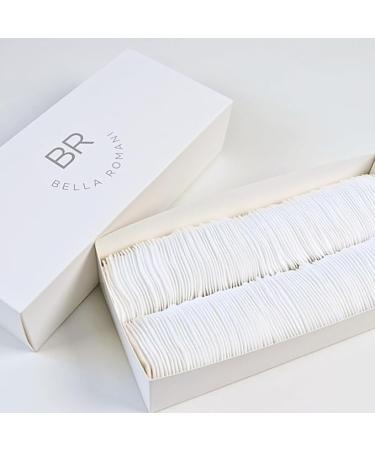 Organic Cotton Rounds Makeup Remover Pads - 200 Pack | Eco-Friendly Lint-Free Compostable & Ultra Soft for Nail Polish Removal - Triple Layer Quality - Buy Online on SooperMarket.com