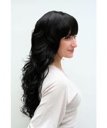 WIG ME UP 4306-1B Black Long Wig with Huge Curls - Stylish High-Quality International Shipping Available - Buy Online on SooperMarket.com