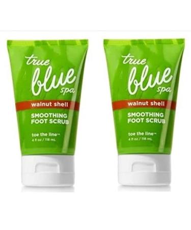 True Blue Spa 2 Pack Walnut Shell Smoothing Foot Scrub. Toe the line. 4 Oz