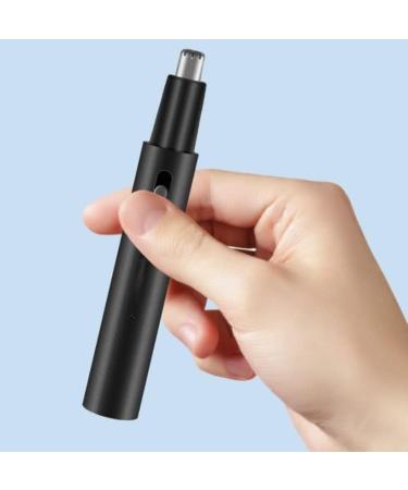 USB Rechargeable Nose Hair Trimmer & Electric Eyebrow Remover - 360 Rounded Cutter Perfect for Travel & Easy Grooming - Buy Online on SooperMarket.com