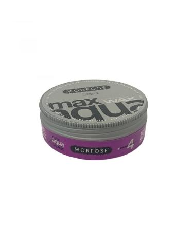MORFOSE Max Aqua Gelwax Purple - Fruity Fragrance 175ml - Hair Styling Hair Wax - Hair Wax - Fruity Hair Gel 175 ml (Pack of 1)
