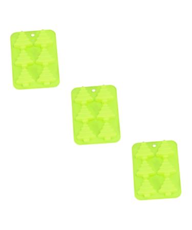 Ciieeo 3pcs Silicone Candle Mold Silicone Molds Christmas Silicone Baking Mold DIY Baking Tools Tree Soap Mould Christmas Fondant Molds Christmas Ice Cube Cake Soap Mold Handmade Soap