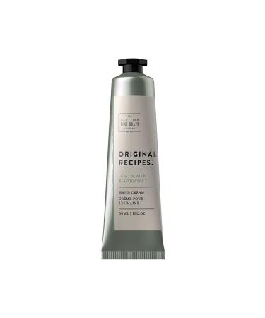 Scottish Fine Soaps Goats Milk & Avocado Hand & Nail Cream 30ml Tube