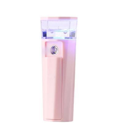 Baluue 2 Pcs Facial Spa Steamer Face Humidifier for Facials Face Spa Atomizer Facial Mister Spray Pink