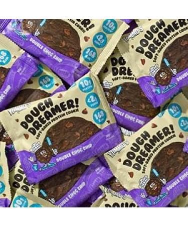 Yummo's Dough Dreamer Vegan Protein Cookie (12x50g) - Double Choc Chip Flavor - Buy Online on SooperMarket.com