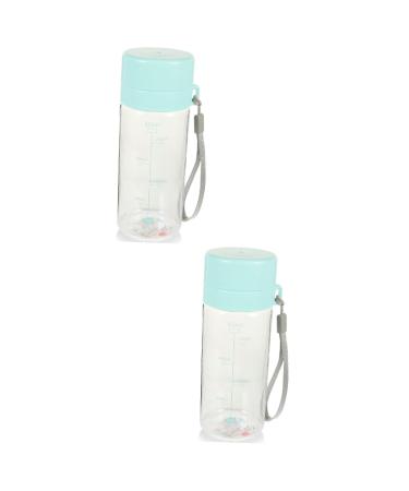 Kisangel 2pcs Outdoor Portable Cup Workout Water Bottle Bpa Bottle Bote Water Holder Child Large Jug