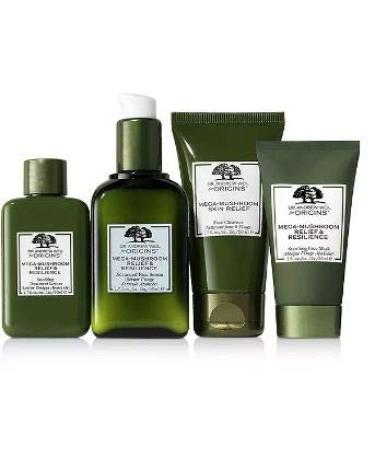 Shop Origins 5 Pc. Mega Calmers Mega Mushroom Regimen Set - International Shipping Available - Buy Online on SooperMarket.com
