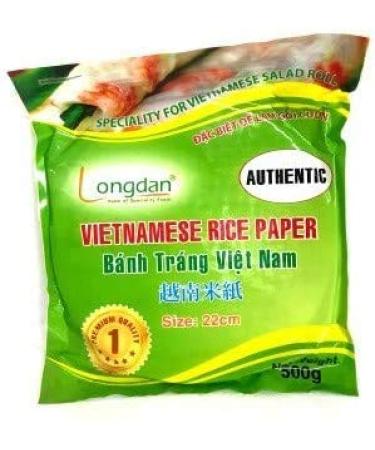 Longdan Vietnamese Rice Paper 22cm 500g
