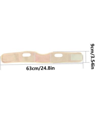 Double Chin Reducer V Line Facial Bandage Adjustable V Shaped Face Mask Soft Chin Strap for Women Chin Tightening and Lifting(Skin Color) - Buy Online on SooperMarket.com