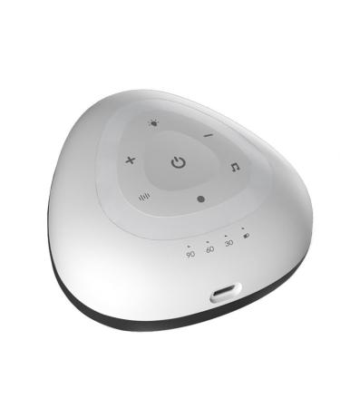 BIXUEJ White Noise Sleep Instrument Sleep Aid Device Pressure Relief Relaxation 28ED Black&White