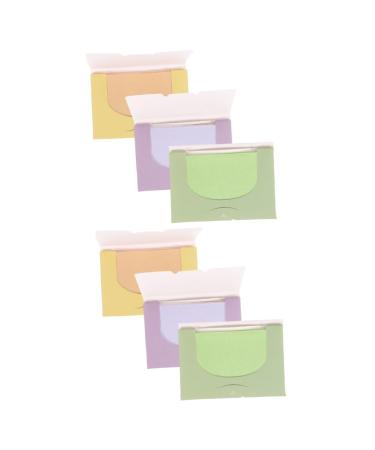 FOMIYES 2 Sets Oil-Absorbing Papers Skin Care Paper Facial Oil Absorbing Paper Oil Control Facial Tissue Practical Oil Absorbing Paper Facial Tool Clean Men and Women Blotting Paper