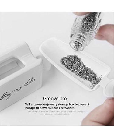Lodokdre Portable Dipping Recycling Nail Double-Layer Convenient Nail Jewelry - Buy Online on SooperMarket.com