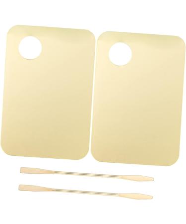Balacoo 8 Sets Color Palette - Professional Makeup Artist Tools Nail Scraper & Mixing Plates for Acrylic & Pigment - Korean Makeup Essentials - Buy Online on SooperMarket.com